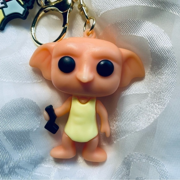 NWT Dobby the Free Elf Bracelet Wristlet Keychain - Harry Potter Hogwarts - Picture 4 of 12